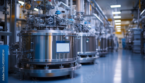 inside a pharmaceutical production facility