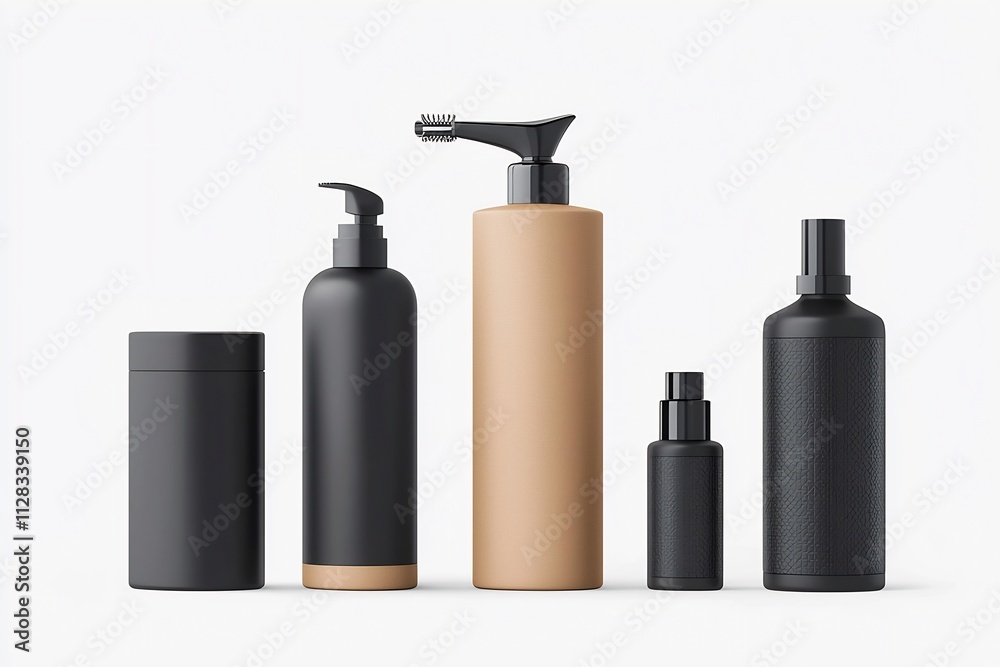 Exquisite Shaving Products Design Mockup in Commercial Photography Exquisite Shaving Products Design Mockup in Commercial Photography