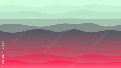 Vine, and sky blue coloured wave patterned background with a flowing design
