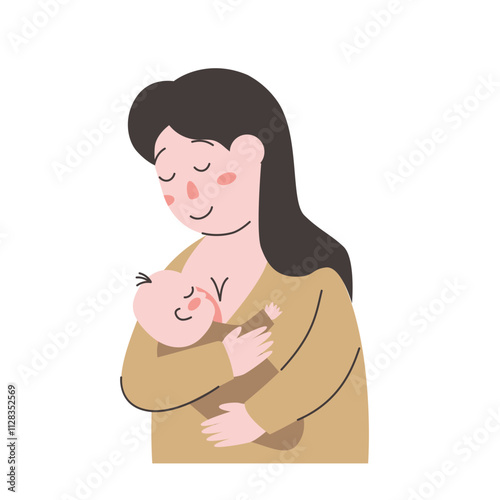 Mother Breastfeeding Her Baby