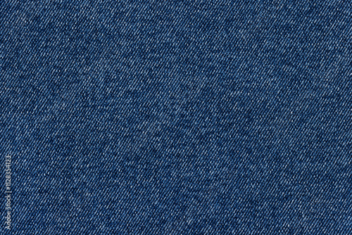 Denim fabric, classic color, for jackets, jeans and other clothes, close-up. Background, texture.