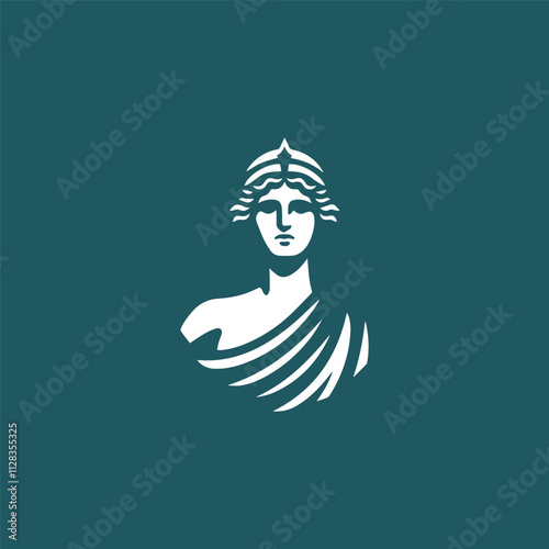Athena goddess logo