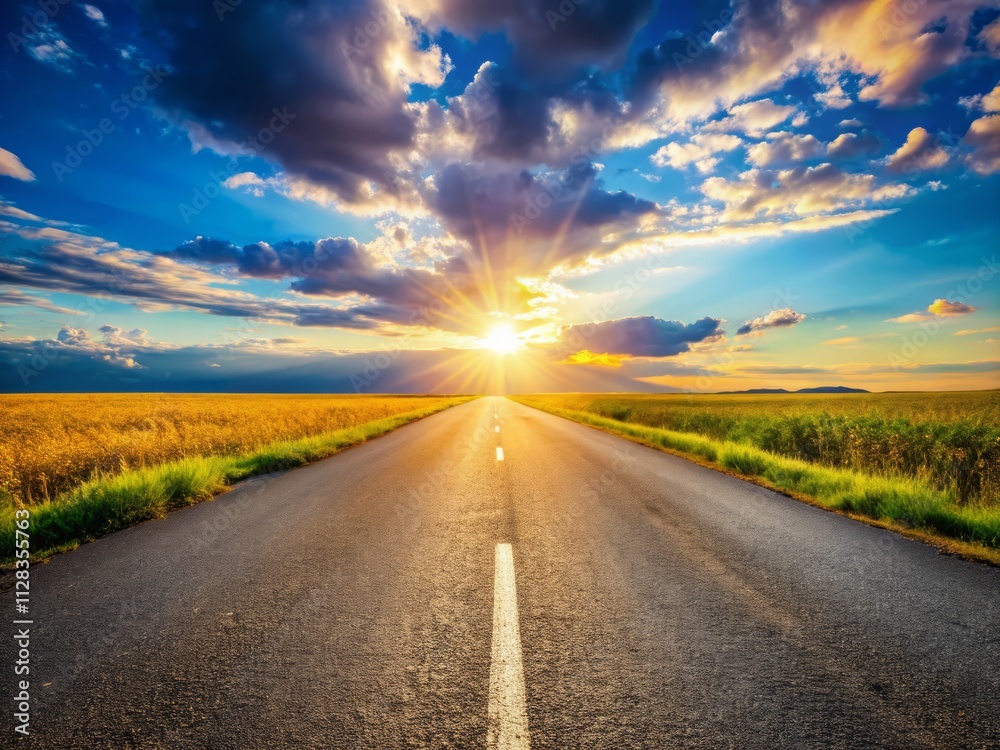 Narrow Paved Road Cutting Through Field, Straight Path, Rural Landscape, Countryside Drive, Scenic Route, Asphalt Lane, Farmland Road, Summer Drive, Golden Hour Photography, Candid Road Photo Narrow Paved Road Cutting Through Field, Straight Path, Rural Landscape, Countryside Drive, Scenic Route, Asphalt Lane, Farmland Road, Summer Drive, Golden Hour Photography, Candid Road Photo