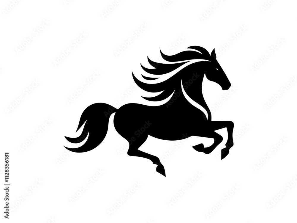 Fototapeta premium Horse Logo Royalty Design Vector