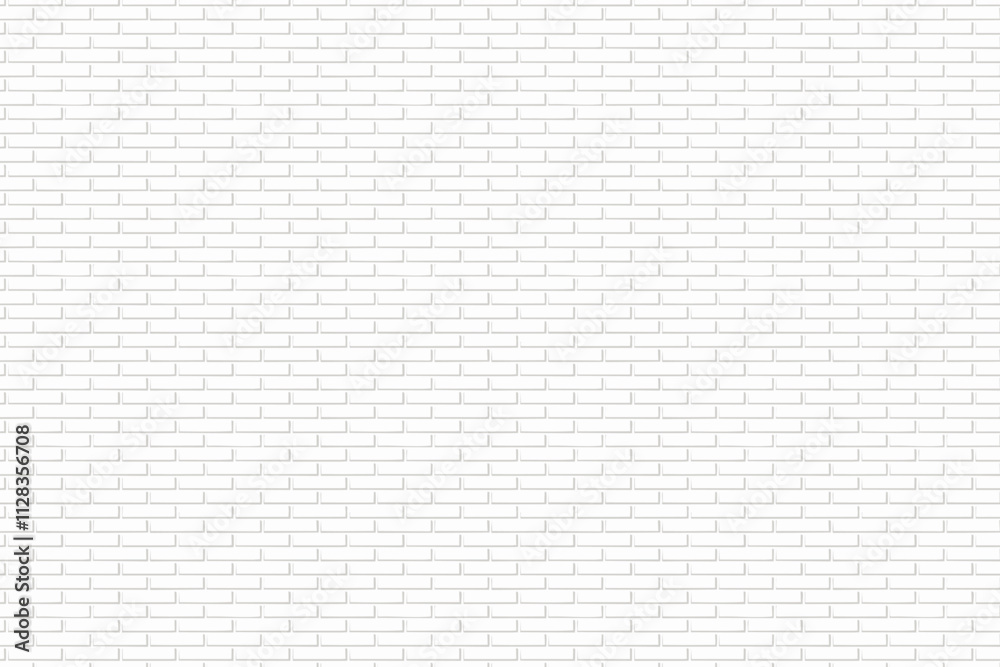 White Brick Wall Pattern Background with Classic and Rustic Design White Brick Wall Pattern Background with Classic and Rustic Design