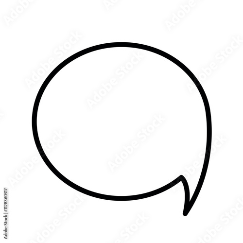  speech bubble sign symbol vector icon
