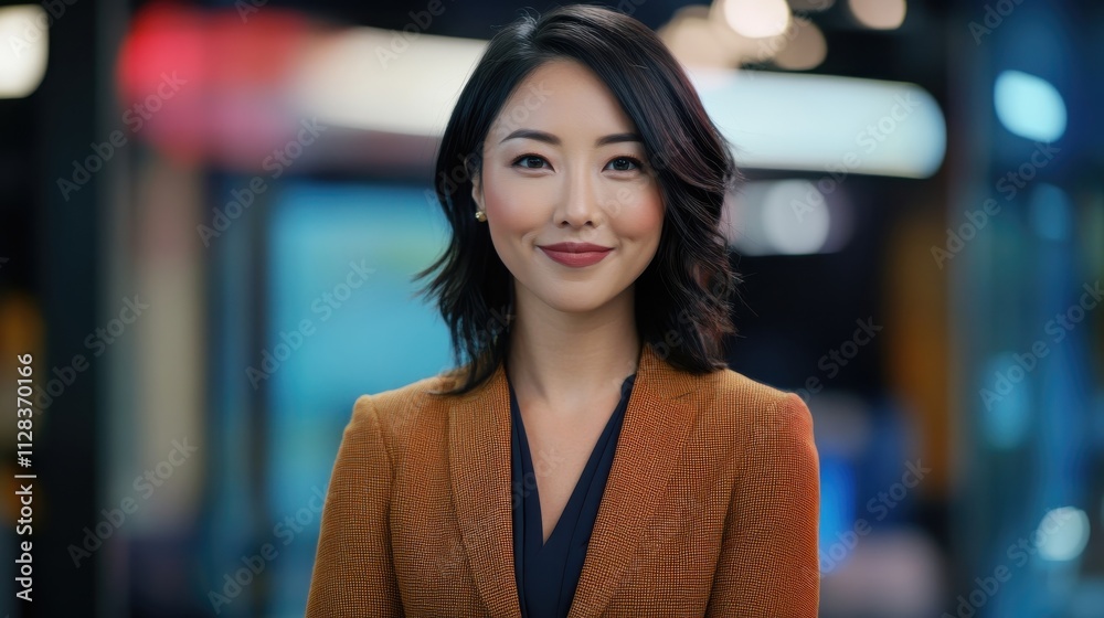 A news presenter from Canada hosting a morning broadcast with engaging segments and lively energy A news presenter from Canada hosting a morning broadcast with engaging segments and lively energy