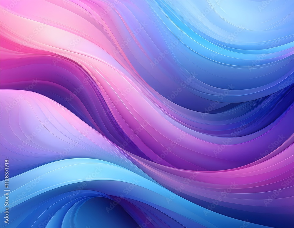A colorful abstract gradient background with soft, flowing curves in shades of blue, pink, and purple, modern and versatile for design projects A colorful abstract gradient background with soft, flowing curves in shades of blue, pink, and purple, modern and versatile for design projects