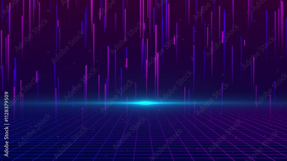 3D Hi-tech digital technology futuristic science blue background, cyber security science progress Innovation Ai big data, internet network connection hologram circuit events conferences, cutting edge