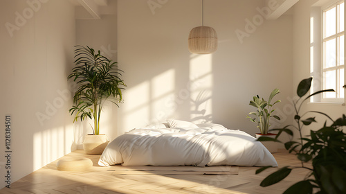 modern bedroom interior