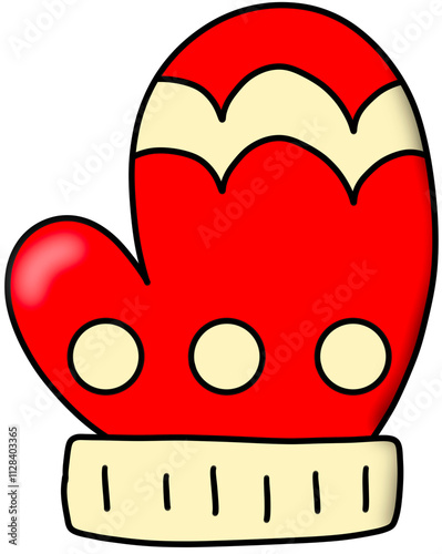 Christmas glove