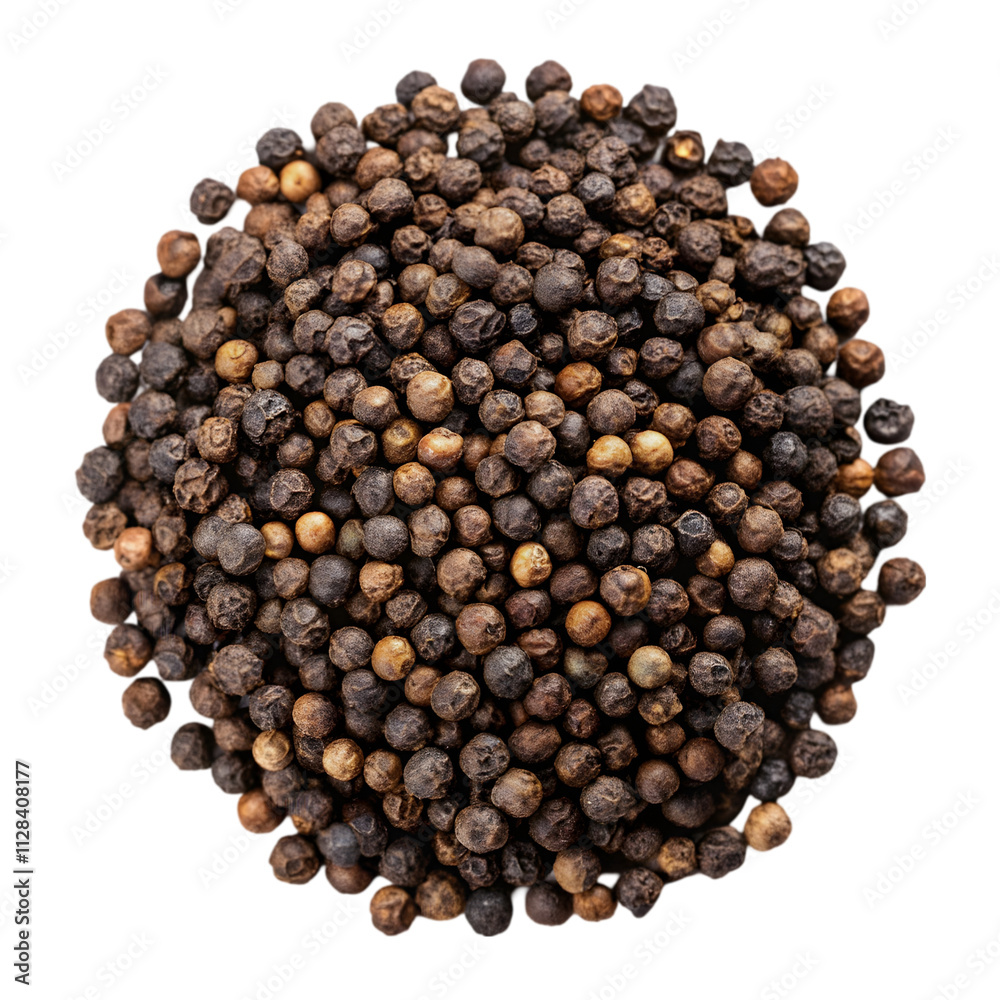 black pepper corns isolated on transparent background black pepper corns isolated on transparent background