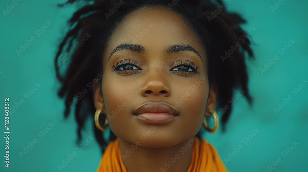 biblical character close up portrait of a black woman with a shawl looking up biblical character close up portrait of a black woman with a shawl looking up