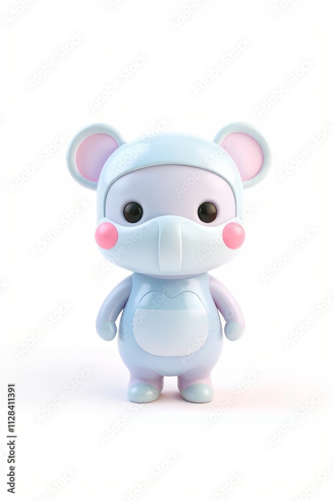 there is a small toy that is standing up on a white surface there is a small toy that is standing up on a white surface