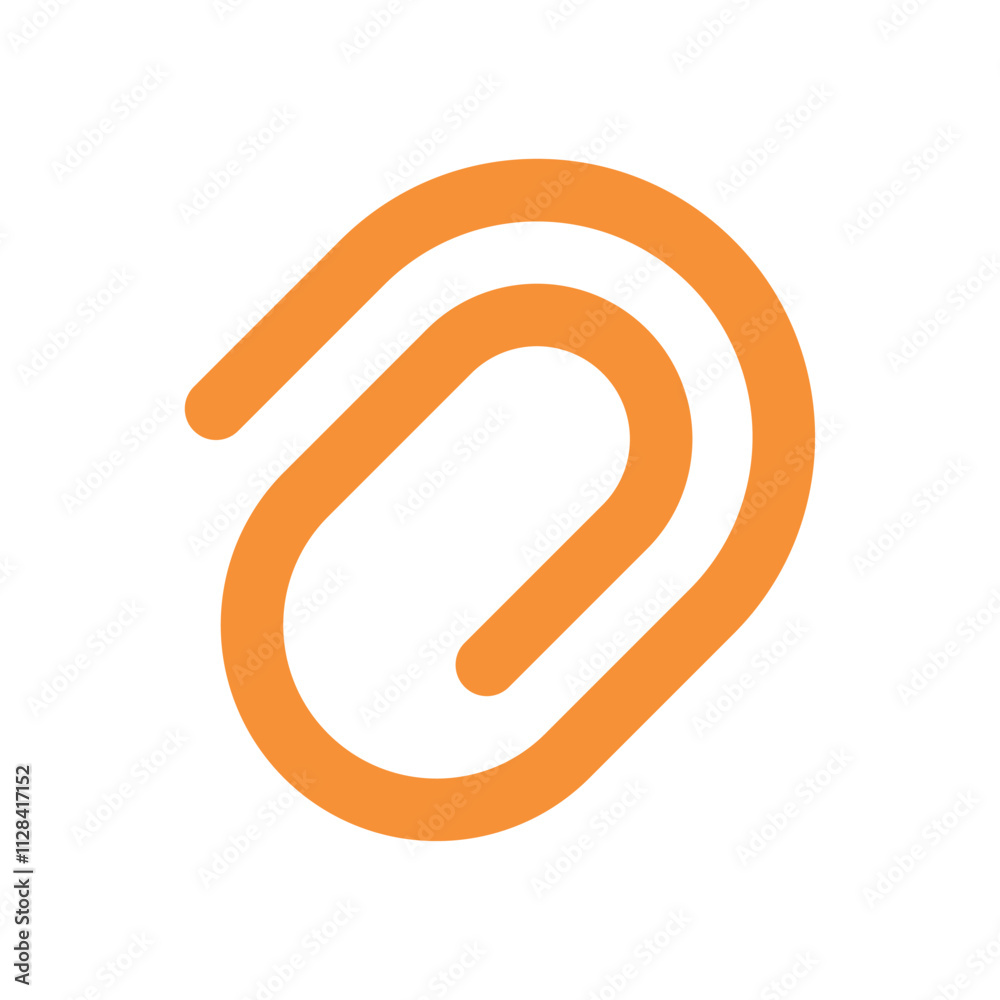 Fototapeta premium Abstract Orange Pixelated Circular Design