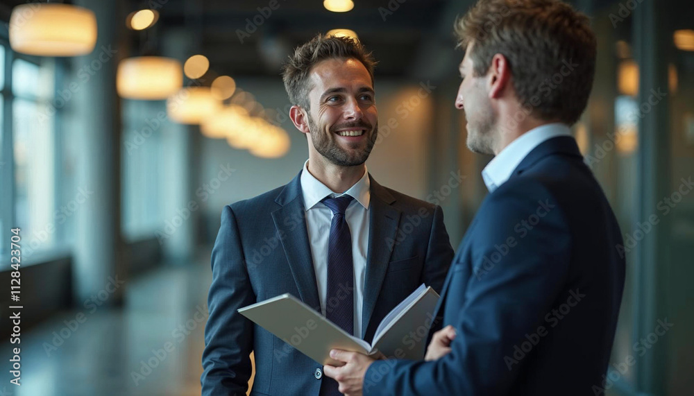 Fototapeta premium business start - businessman ready for competition