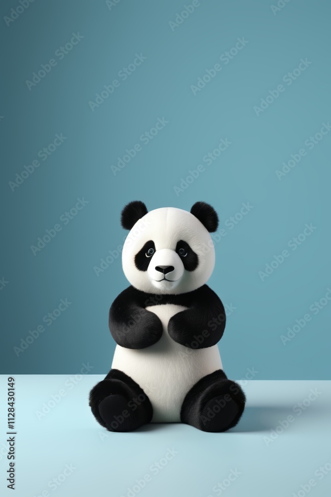 araffe sitting on a table with a blue background araffe sitting on a table with a blue background