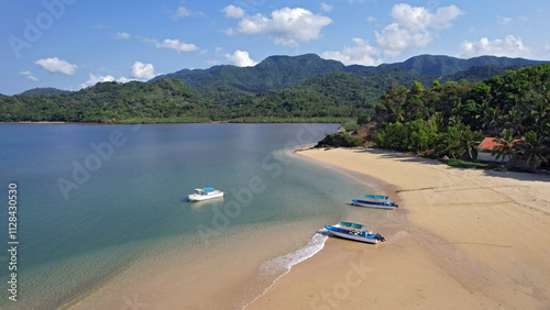 Comoros beaches and bays near Nioumachoua, Moheli Island, Comoros photo