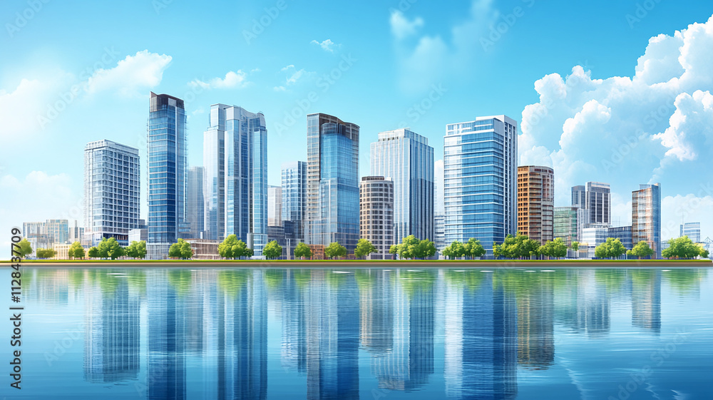 abstract modern construction of cityscape with buildings, modern interior architectural various building, abstract modern showcasing a vibrant cityscape with modern architecture, abstract modern construction of cityscape with buildings, modern interior architectural various building, abstract modern showcasing a vibrant cityscape with modern architecture,