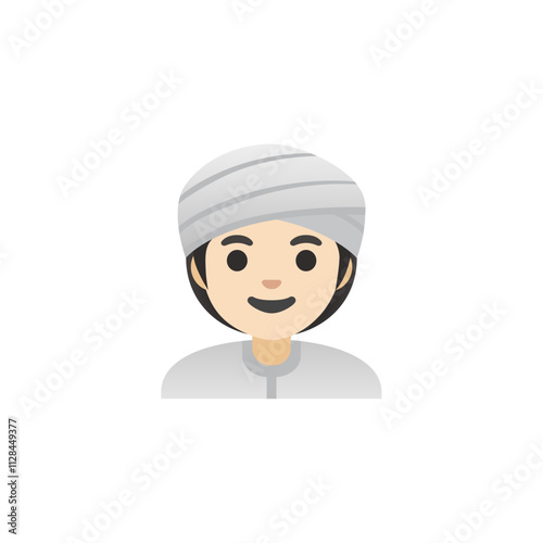 Person Wearing Turban Emoji
