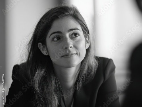 Contemplative Businesswoman