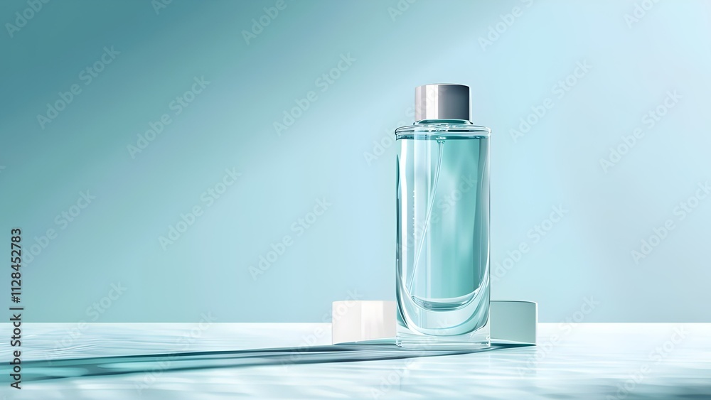 Blue cosmetic perfume for beauty brand Blue cosmetic perfume for beauty brand