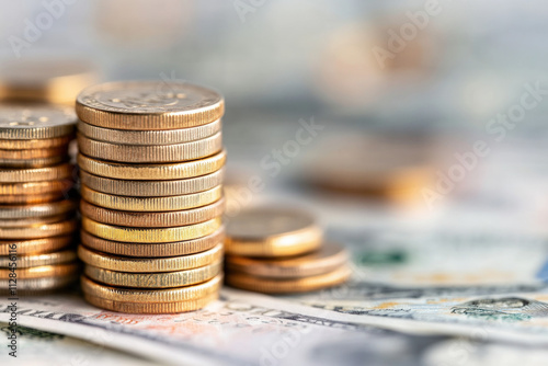 Financial Abstract Background