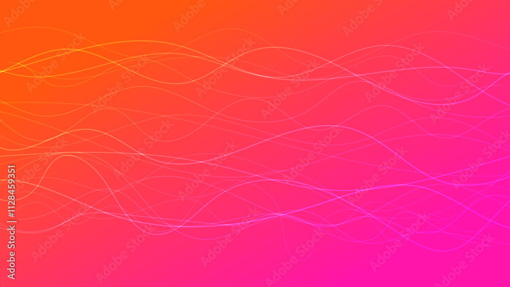 Abstract gradient background with wave beams Abstract gradient background with wave beams