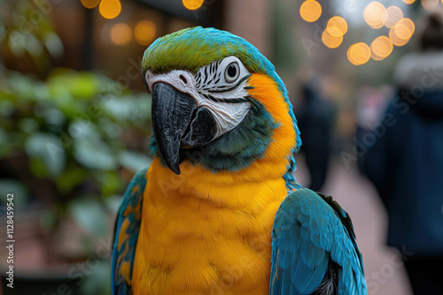 Colorful Parrot Isolated