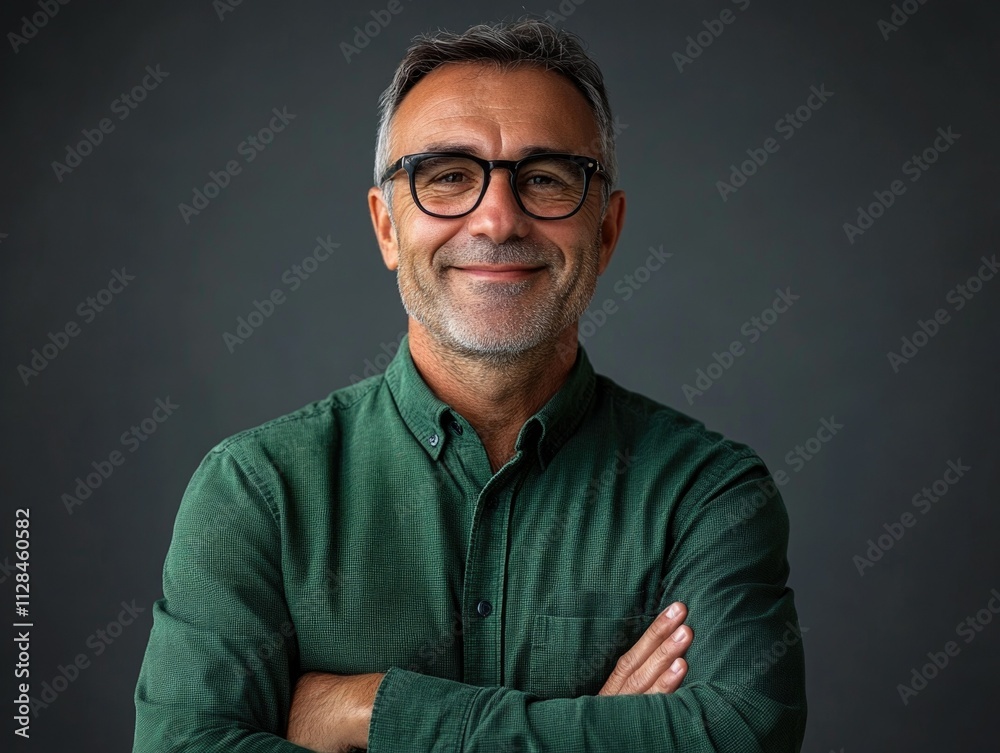 Professional Smiling Man in Shirt Professional Smiling Man in Shirt