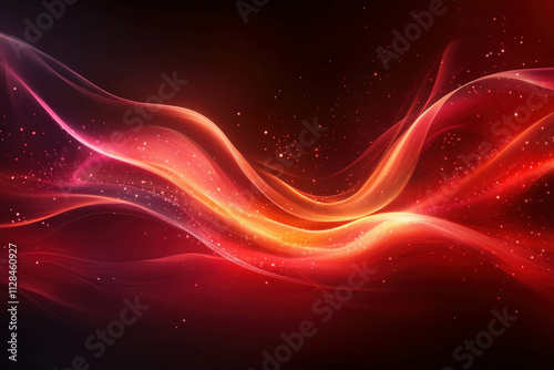 Glossy Red Background