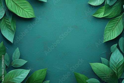green leave background