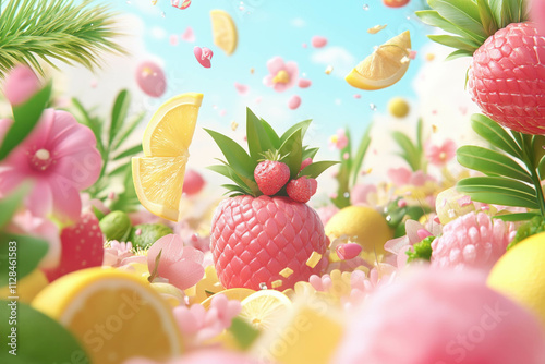 July Background