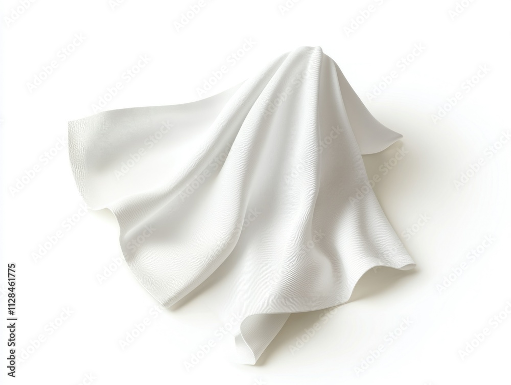 Fototapeta premium Chic White Scarf