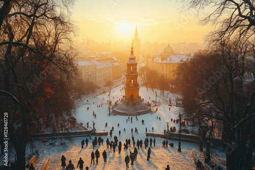 Krakow In Winter