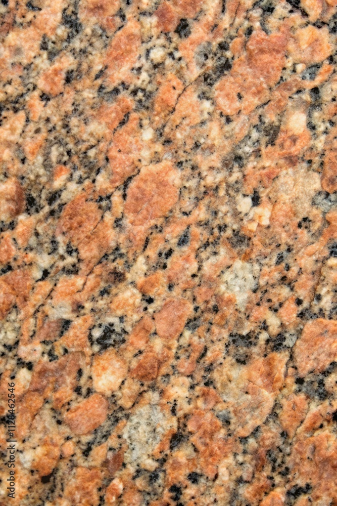 Close-up of polished granite stone texture Close-up of polished granite stone texture