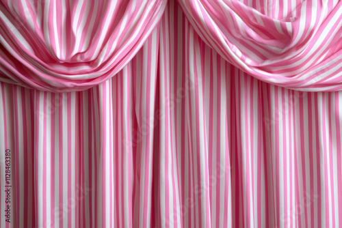 Pink Stripe Background