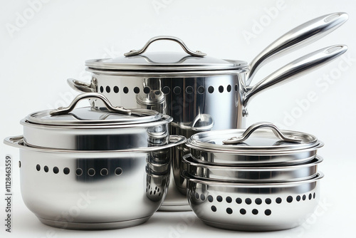 Pots And Pans Isolated