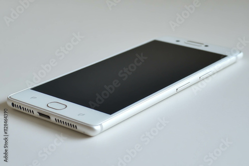 Smart Phone On White Backgr...