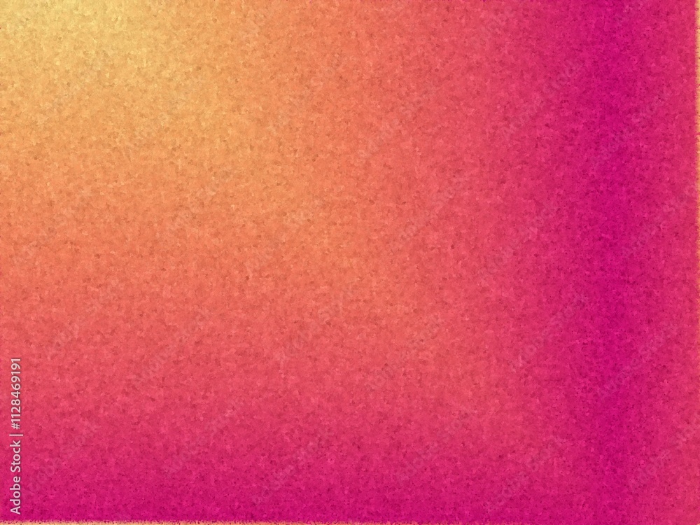 Fototapeta premium Warm-toned gradient background transitioning from pale yellow to deep pink with a subtle texture.