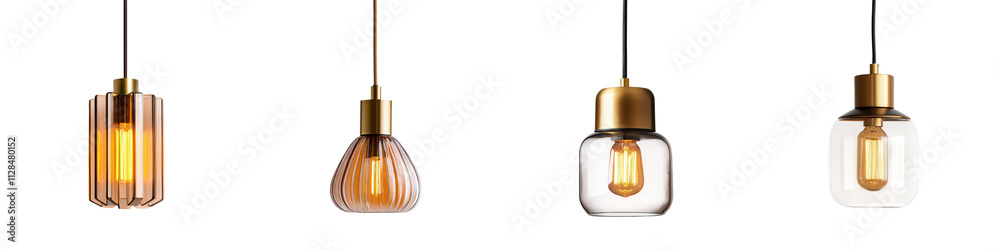 Bold and beautiful Mid Century Modern inspired pendant lamps in metallic finishes elevate the ambience of contemporary interior spaces with their warm glowing illumination and sleek geometric designs Bold and beautiful Mid Century Modern inspired pendant lamps in metallic finishes elevate the ambience of contemporary interior spaces with their warm glowing illumination and sleek geometric designs