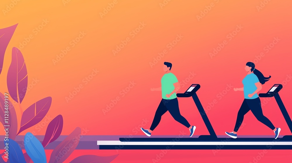 Obraz premium Early detection of fitness-related health issues, Health checkup, Health Risk fitness early detection