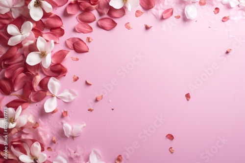 Flower petal backgrounds plant celebration.