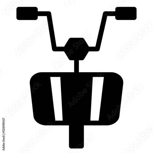 Bicycle Bike Pedals Glyph Icon