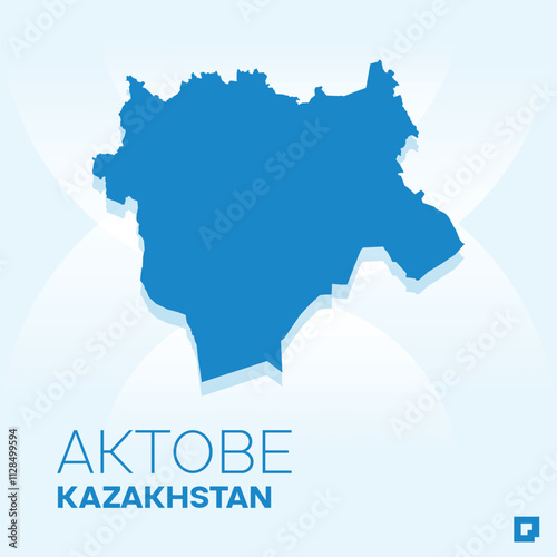 Aktobe vector map, Vector map of Aktobe, editable eps, AI files, Vector illustration of Aktobe vector map