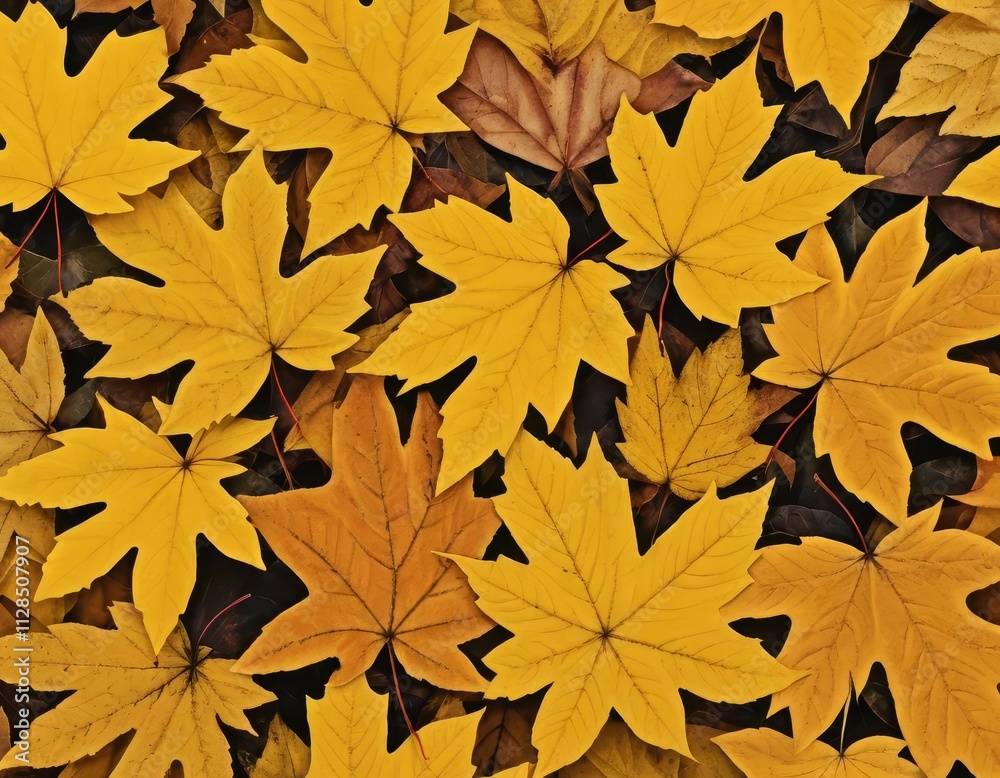 autumn leaves seamless pattern autumn leaves seamless pattern