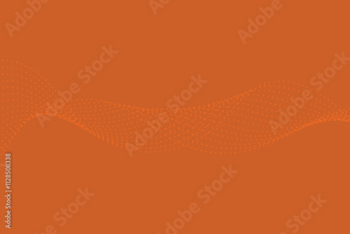 abstract orange wave background