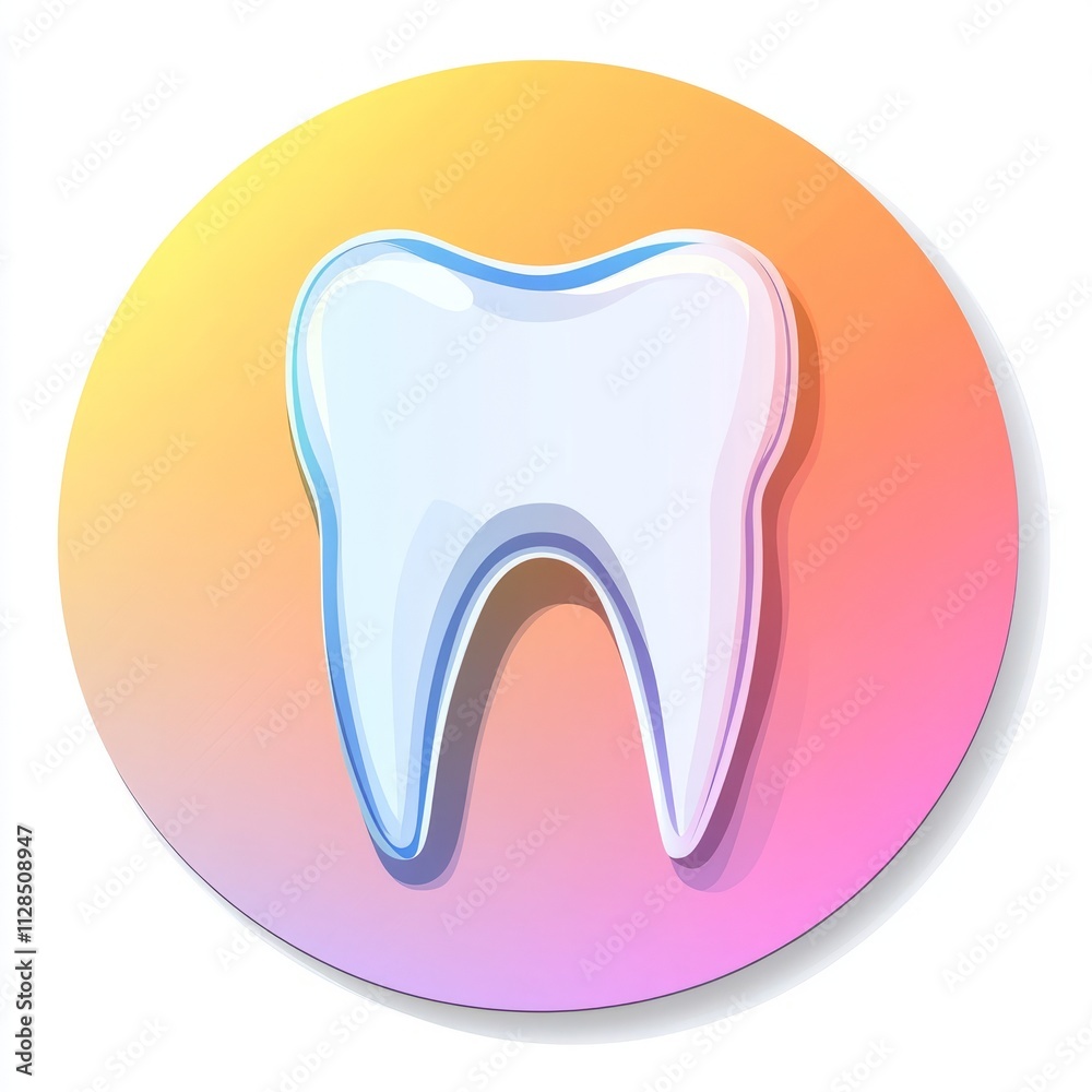 Healthy Teeth Icon for Dental Care Healthy Teeth Icon for Dental Care