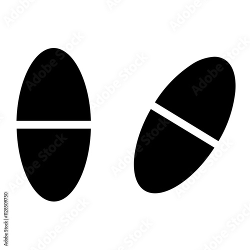 Capsule Care Chronic Glyph Icon