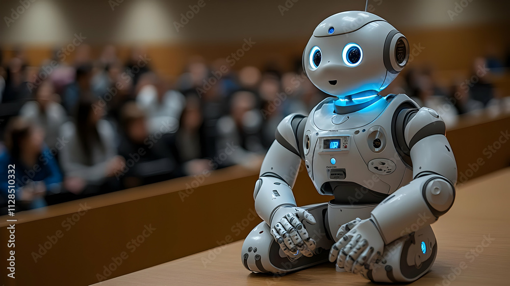 Robot in Audience: AI's Future Now Robot in Audience: AI's Future Now
